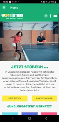 Spiel Tischtennis! android App screenshot 1